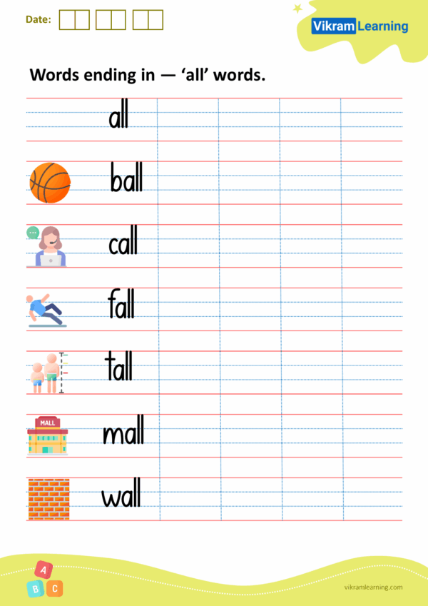 Free Printable Worksheets With -Er Ending Words