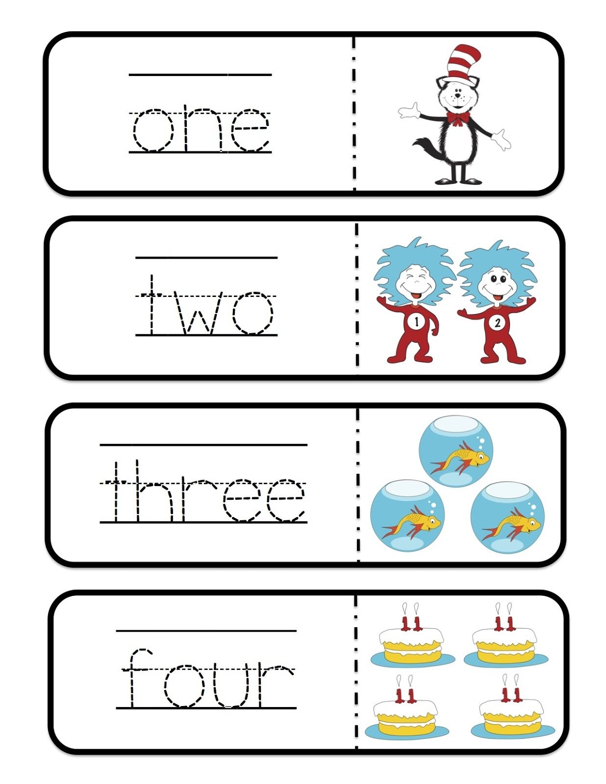 Dr Seuss Printable Worksheets For Preschoolers Dr Seuss Printable Worksheets For Preschoolers