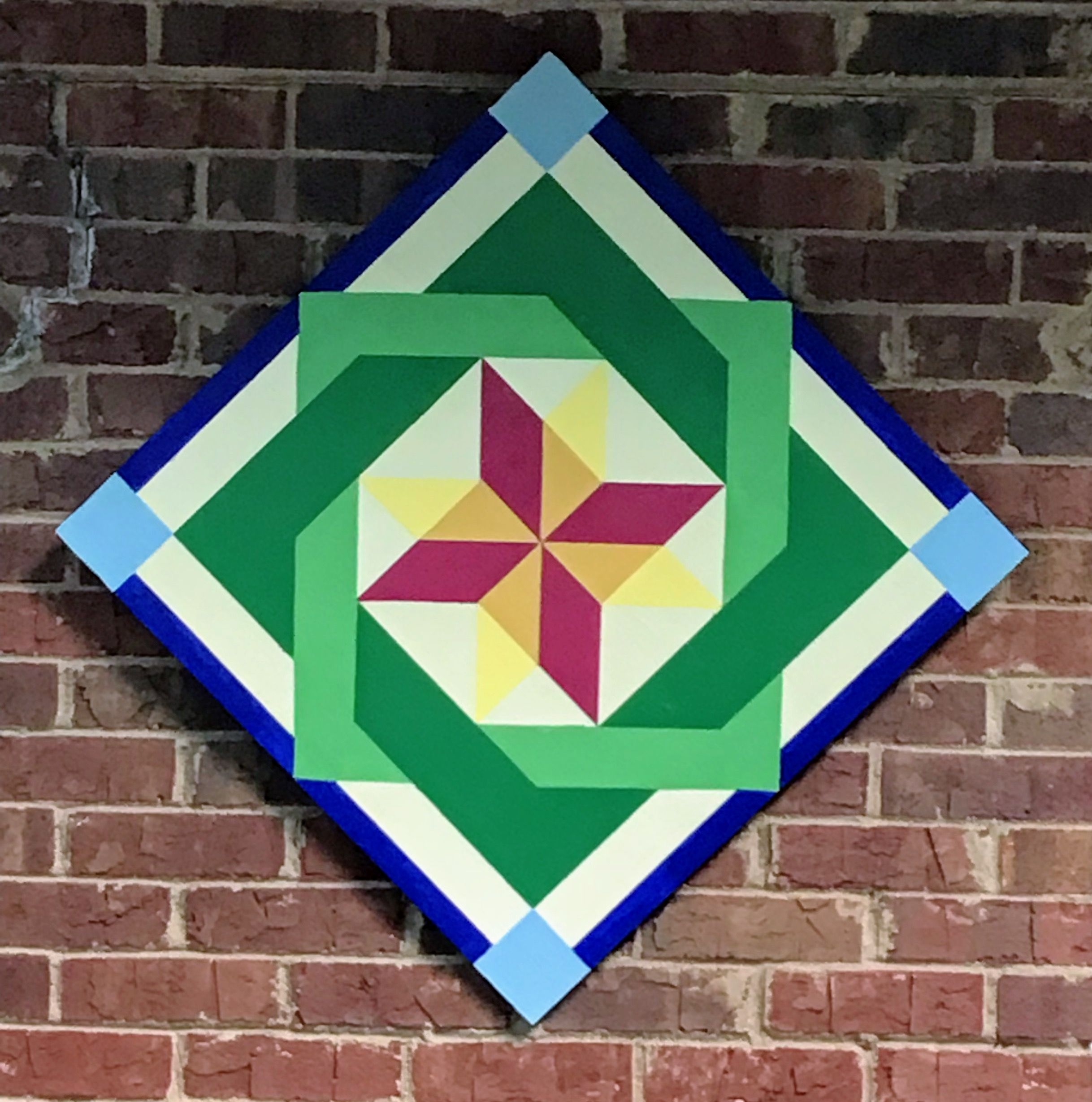 Easy Free Printable Barn Quilt Patterns Measuring A Mere 2 Ft By 2 Ft 