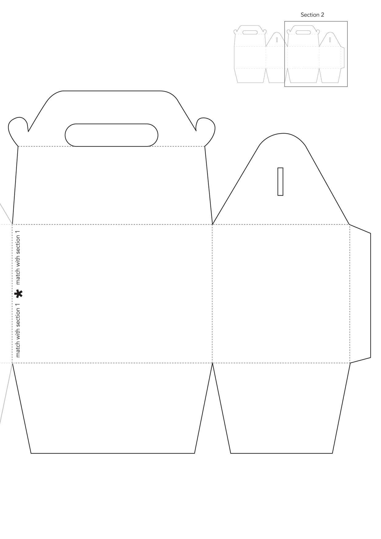 Easy Printable Box Template