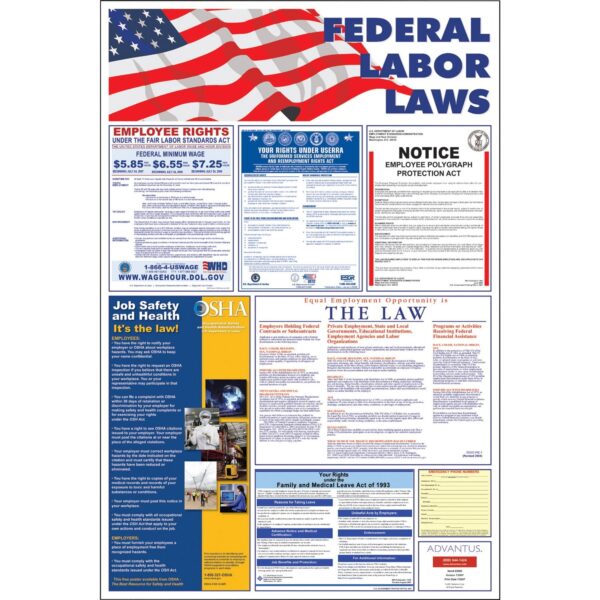 Federal Labor Law Posters 2025 Printable Free