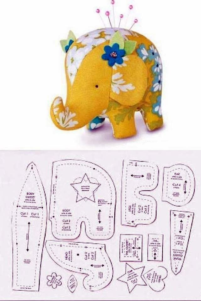 Free Animal Sewing Patterns Printables