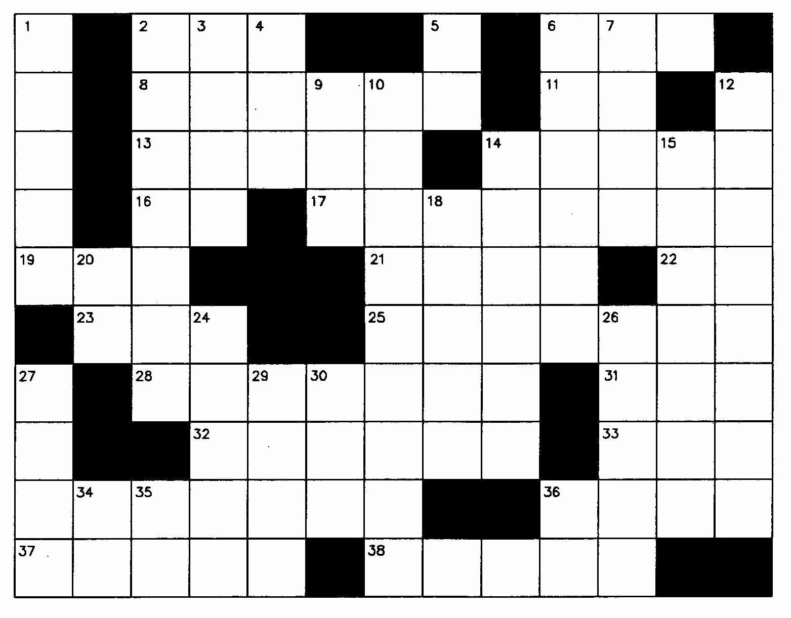 Free Best Printable Crossword Puzzle Maker Free Best Printable Crossword Puzzle Maker