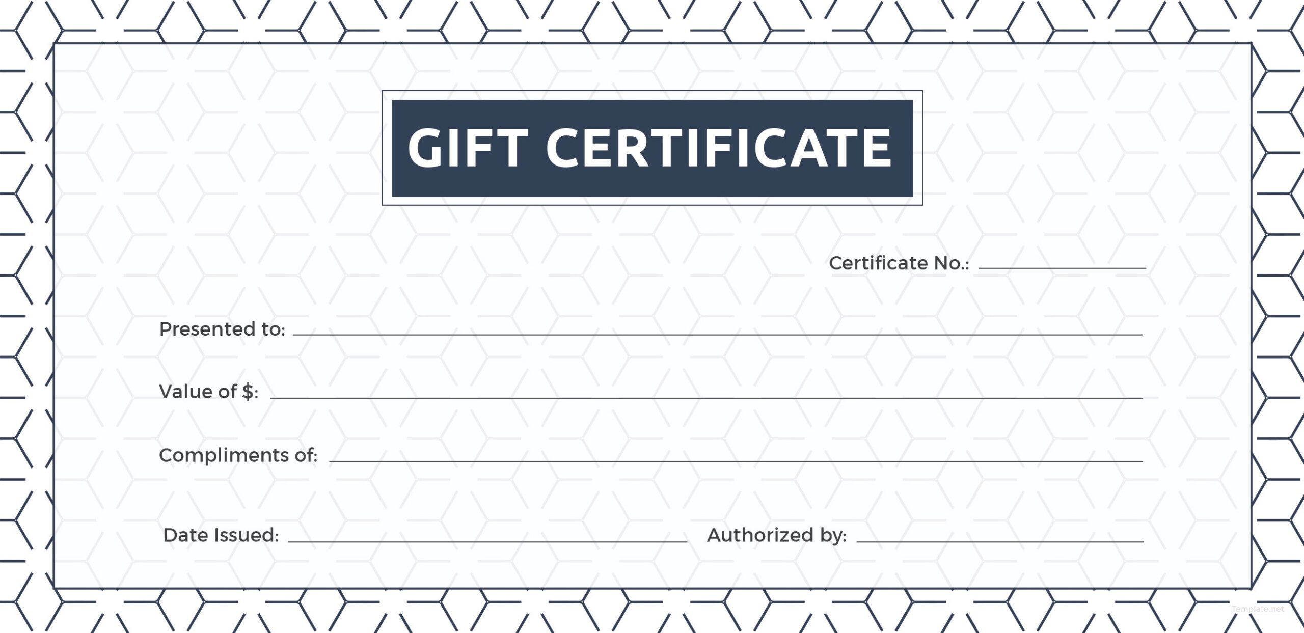 Free Blank Gift Certificate Template In Adobe Illustrator Microsoft Free Blank Gift Certificate Template In Adobe Illustrator Microsoft