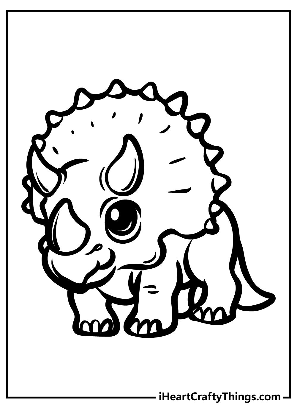 Free Coloring Pages Of Dinosaurs