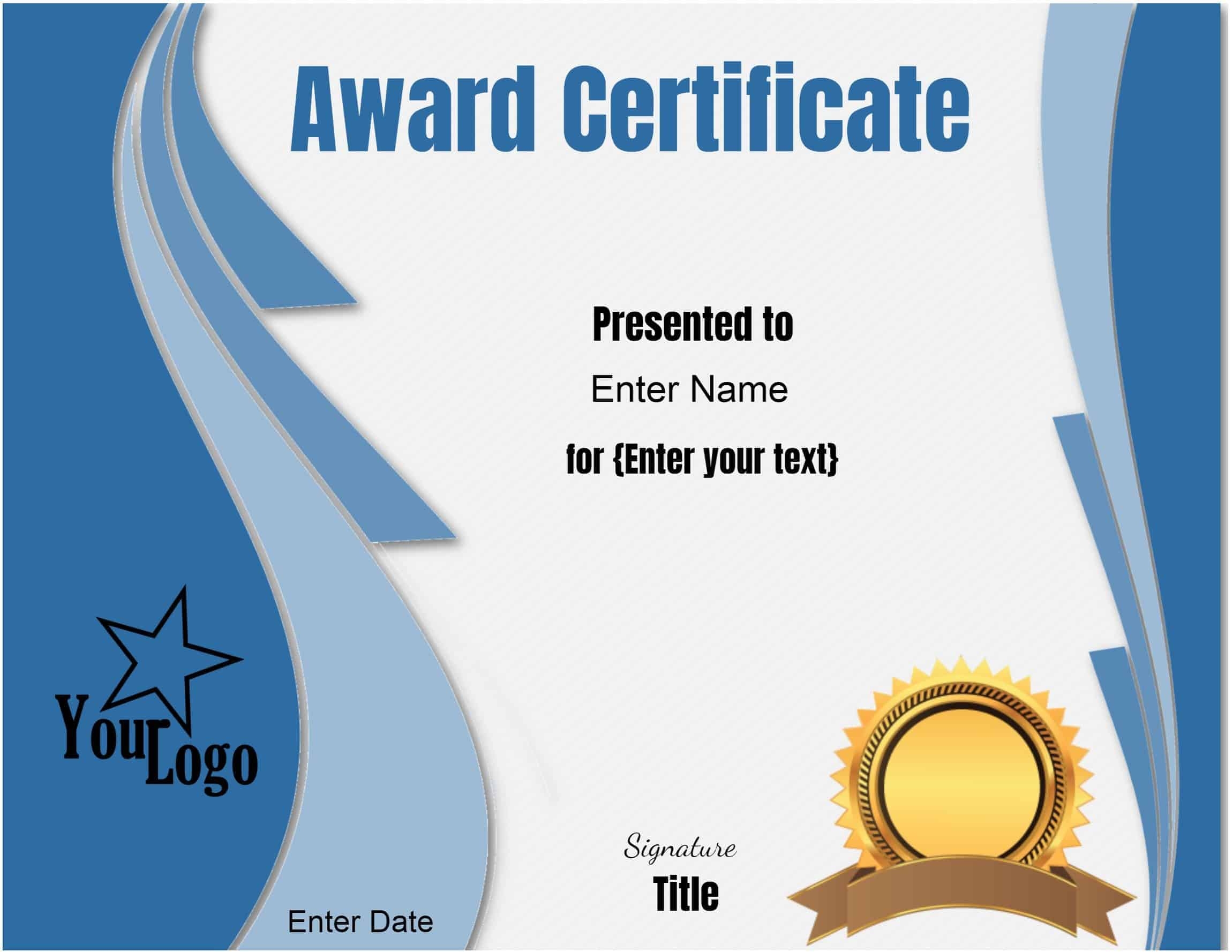 Printable Certificate Template Designs Printable Certificate Template Designs