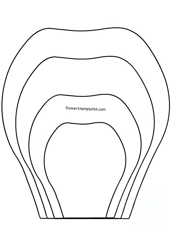 Free Printable Large Flower Templates