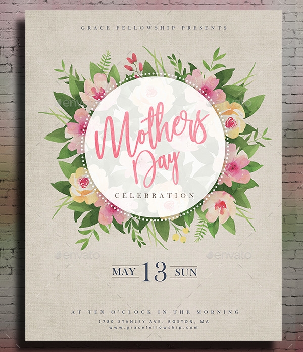 Free Mothers Day Invitation Templates