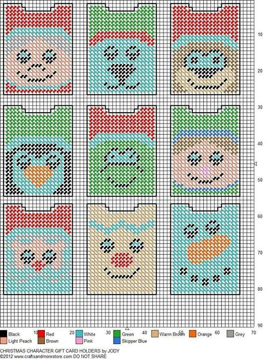 Free Plastic Canvas Card Holder Pattern Micah Sosa