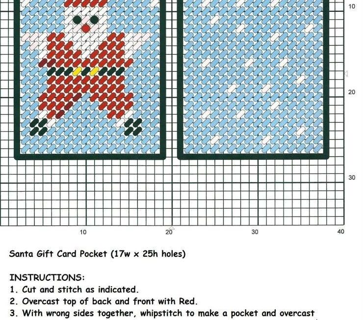 Free Plastic Canvas Card Holder Pattern Micah Sosa