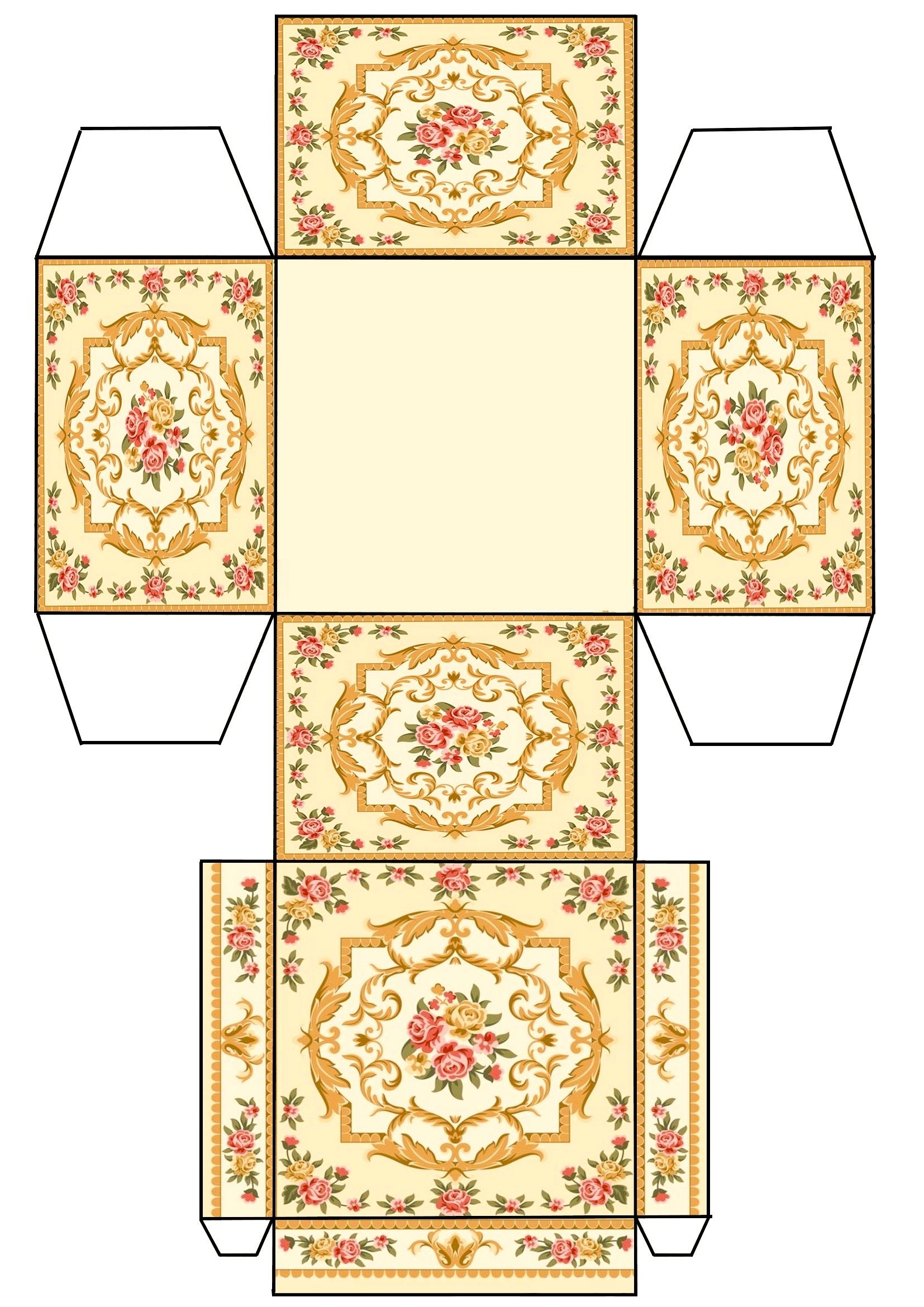 Free Printable Box Template Printable Free Templates