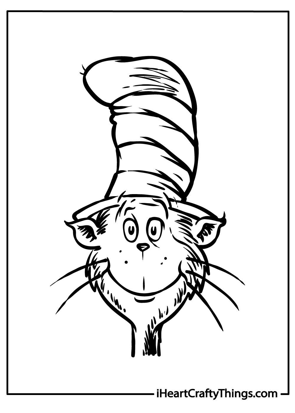 Free Printable Cat In The Hat Coloring Pages Free Printables Hub Free Printable Cat In The Hat Coloring Pages Free Printables Hub