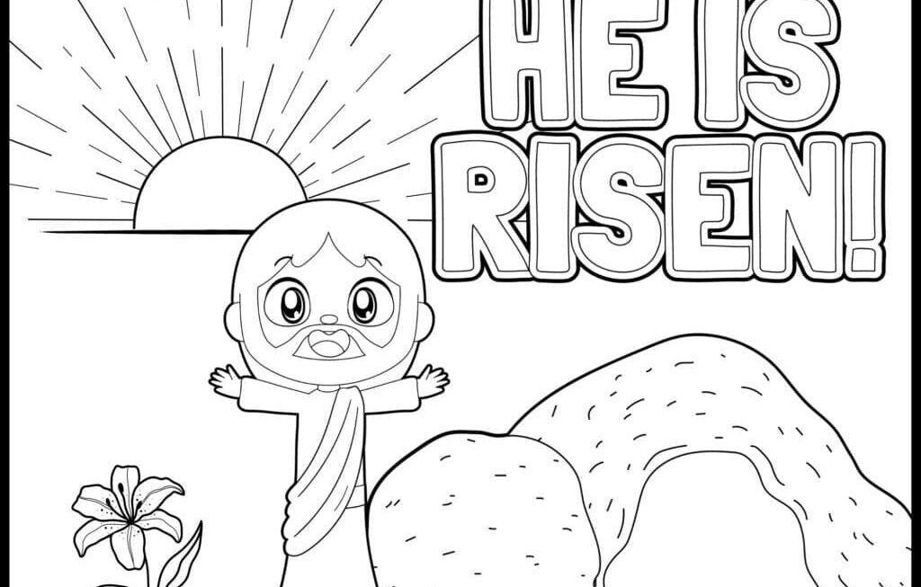 Free Printable Christian Easter Coloring Pages