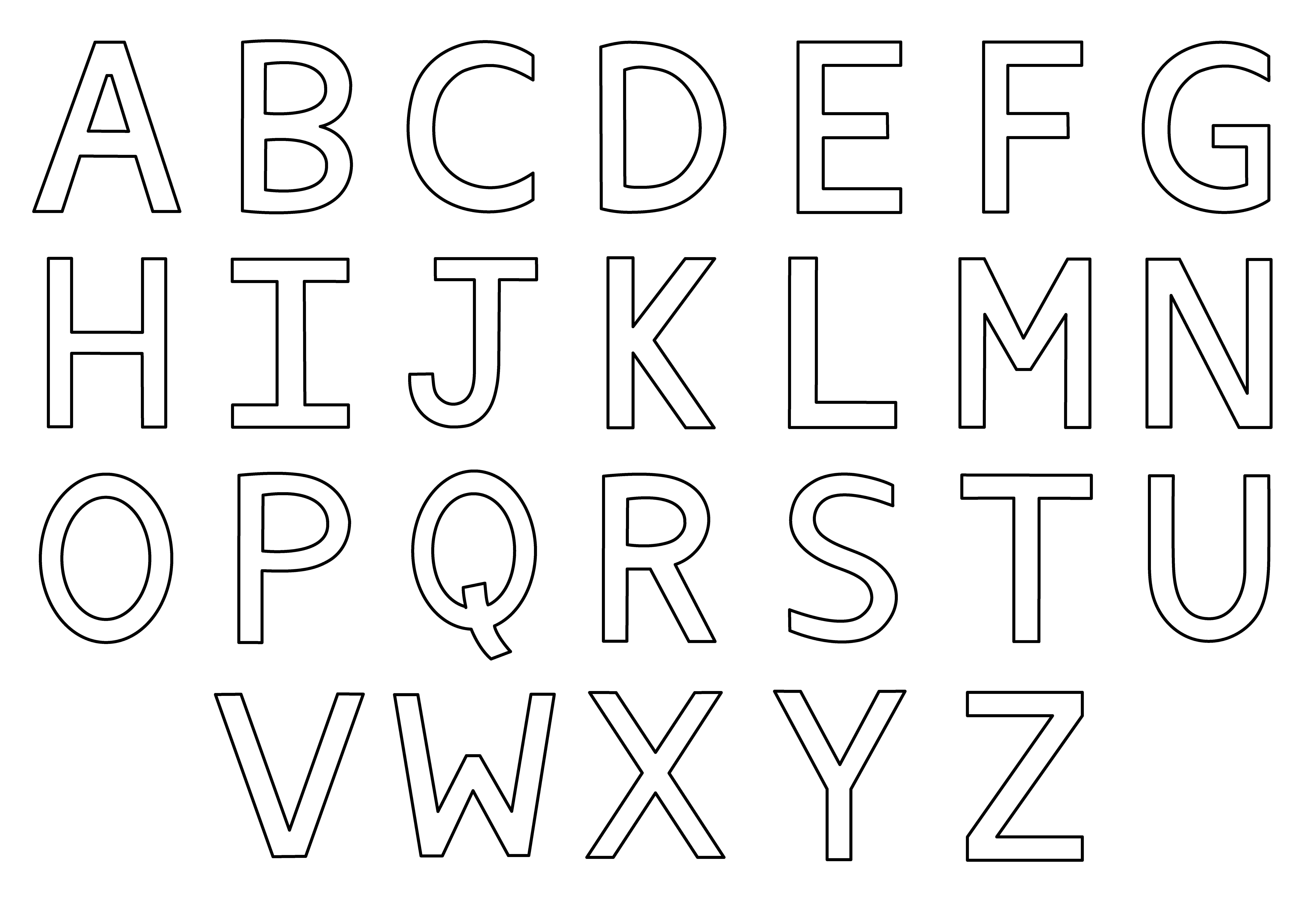 Free Printable Coloring Page Az Alphabet Coloring Pages