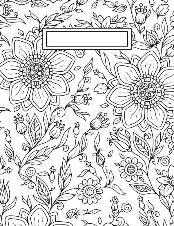 Free Printable Coloring Pages For Binders