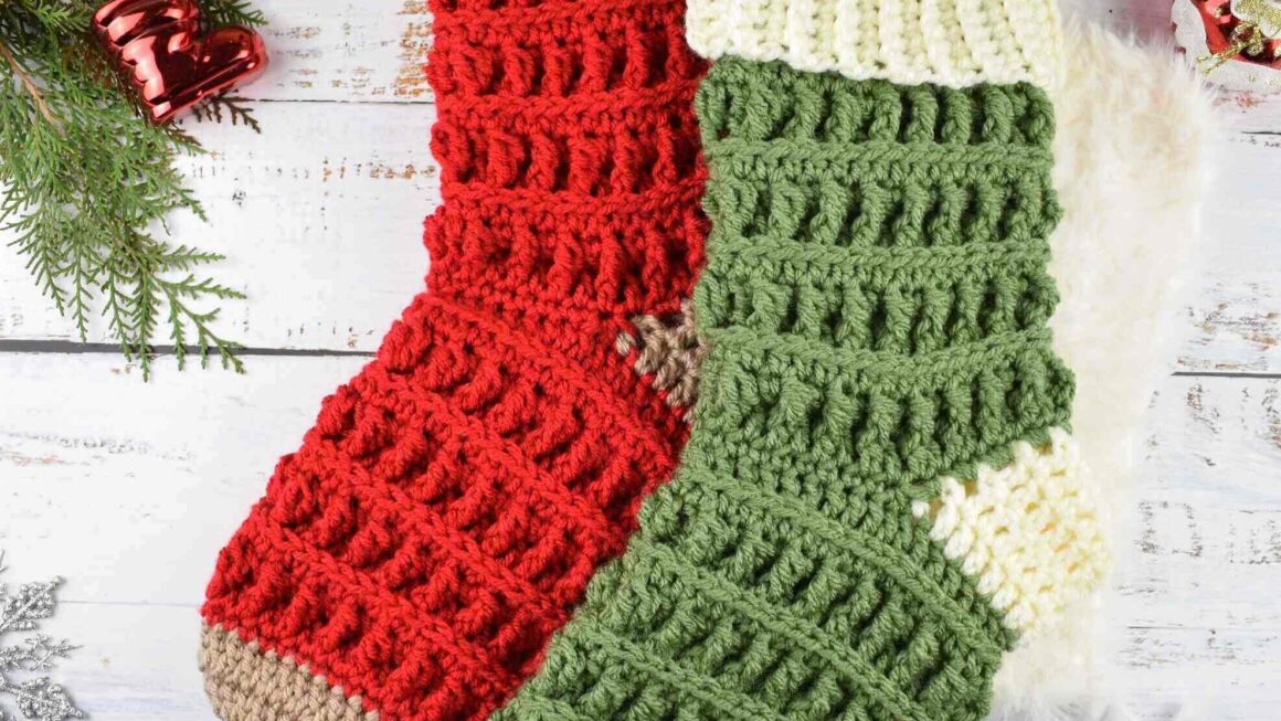 Free Printable Crochet Christmas Stocking Pattern Printable Templates