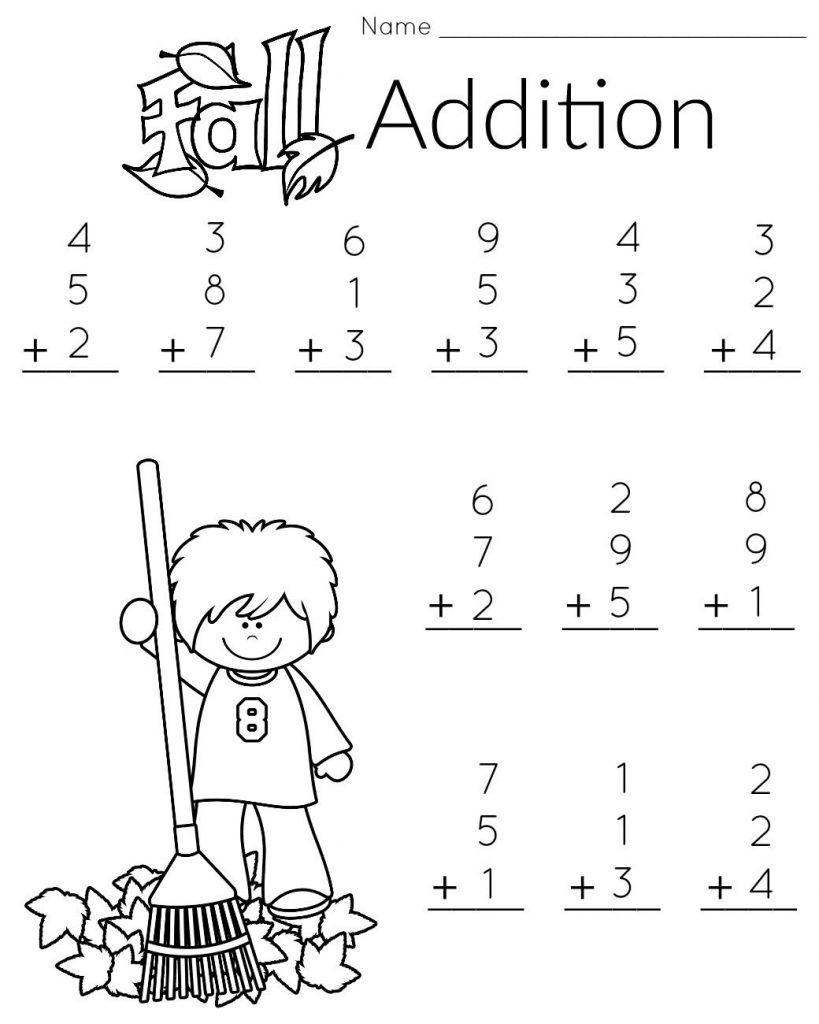 Free Printable First Grade Worksheets