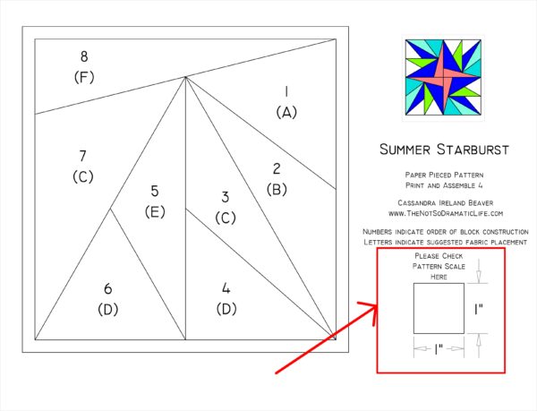 Free Foundation Paper Piecing Patterns Printable