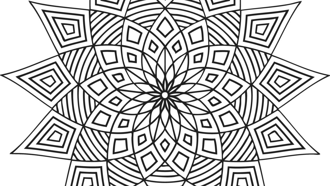 Free Printable Geometric Coloring Pages For Kids