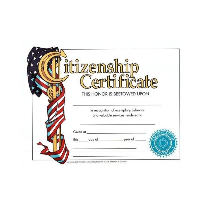 Free Printable Good Citizen Certificates FREE Printables