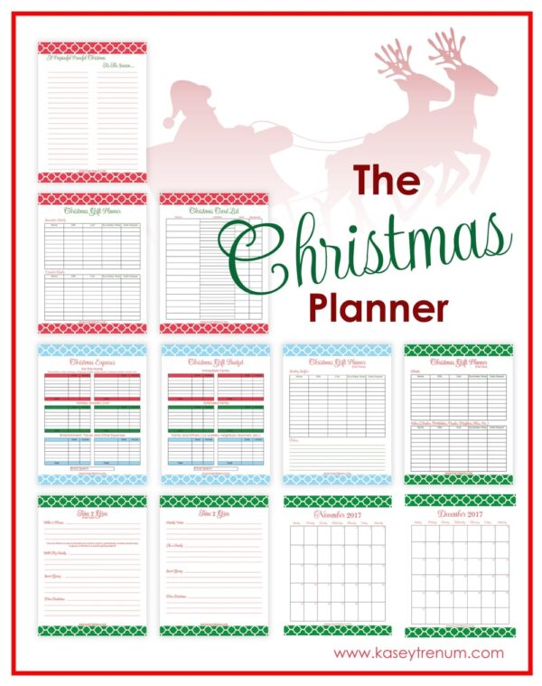 Free Printable Christmas Planner 2025