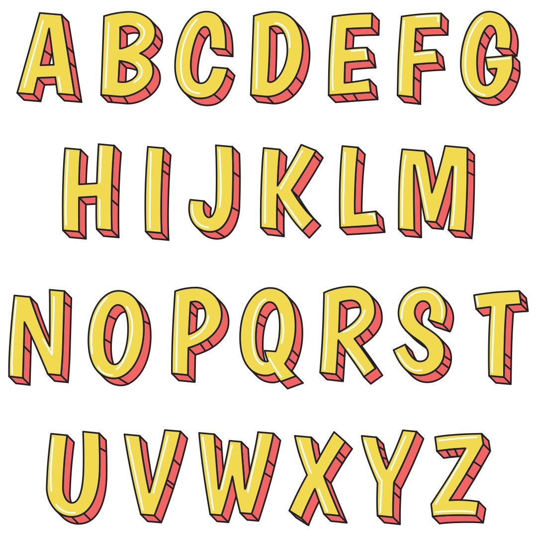 Free Printable Large Alphabet Letters Printable Templates By Nora