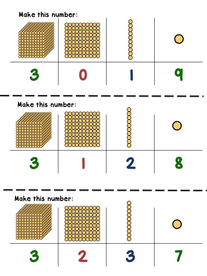 Free Printable Montessori Math Worksheets