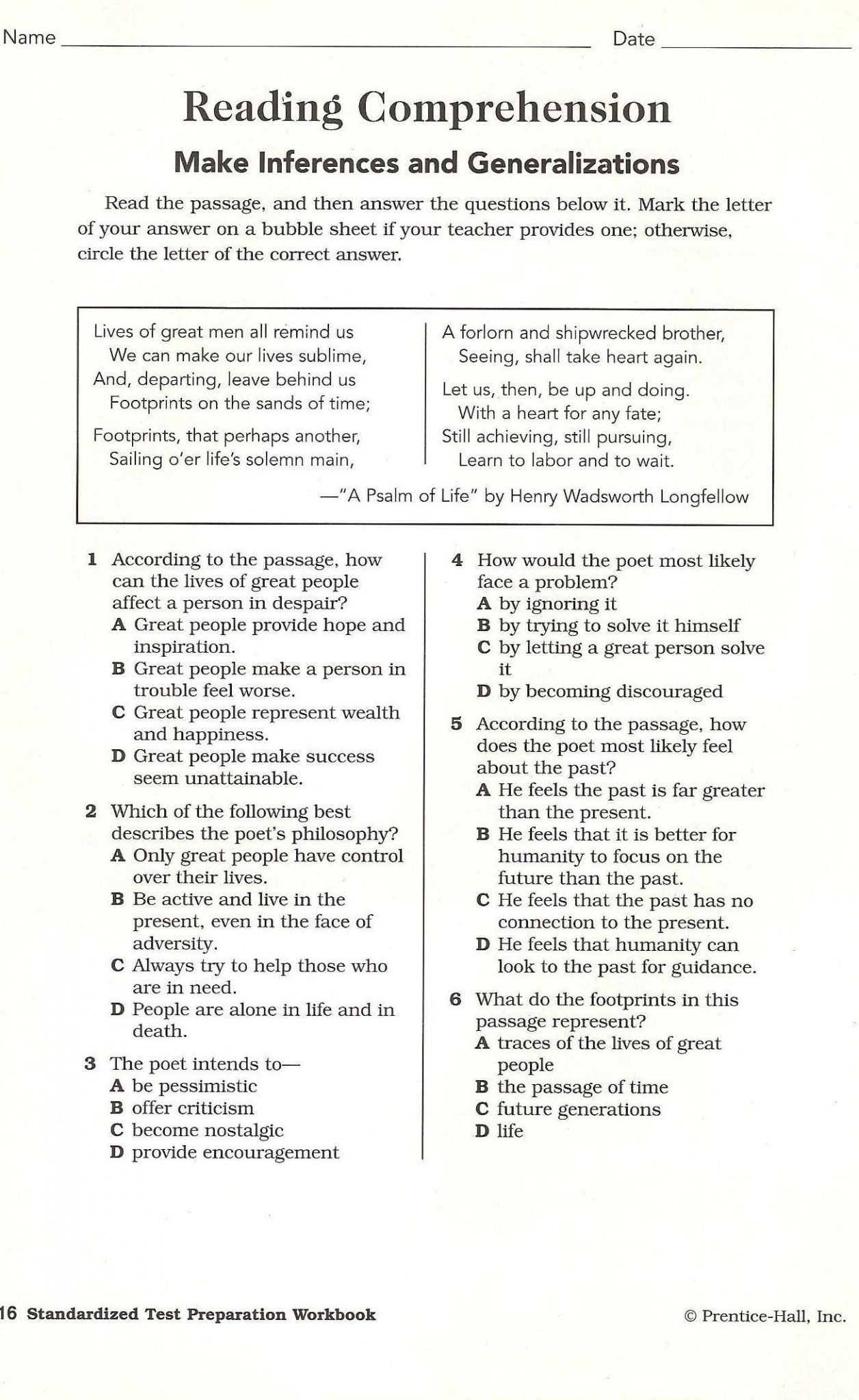Free Printable Reading Worksheets For Freshman Worksheets Printable 
