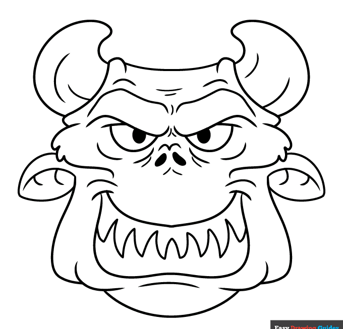 Free Printable Scary Halloween Coloring Pages For Kids