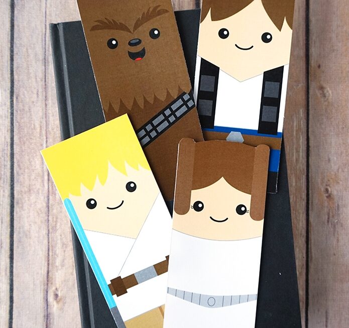 Free Printable Star Wars Bookmarks Artsy fartsy Mama
