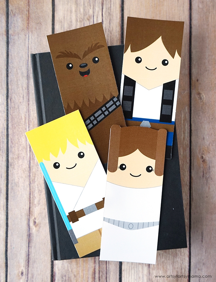 Free Printable Star Wars Bookmarks Artsy fartsy Mama Free Printable Star Wars Bookmarks Artsy fartsy Mama