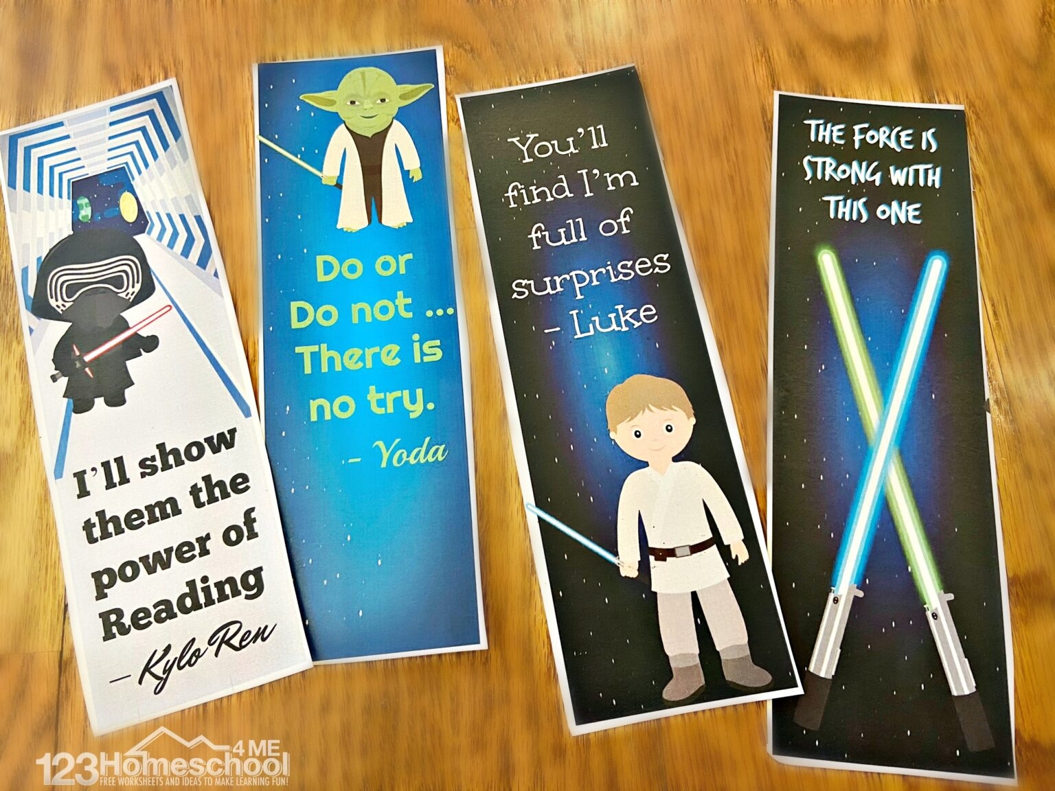 FREE Printable Star Wars Bookmarks FREE Printable Star Wars Bookmarks