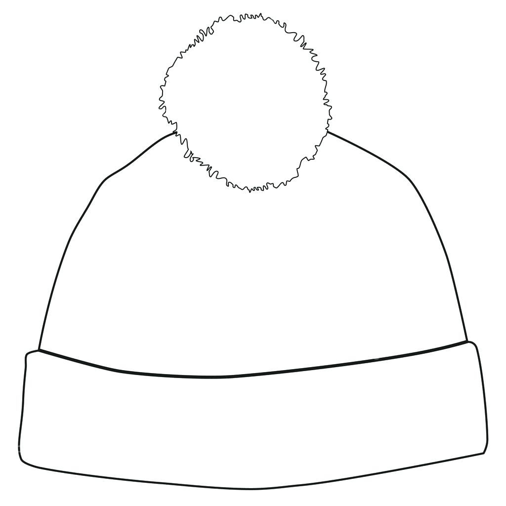 Free Printable Winter Hat Template Printable Templates Free Free Printable Winter Hat Template Printable Templates Free