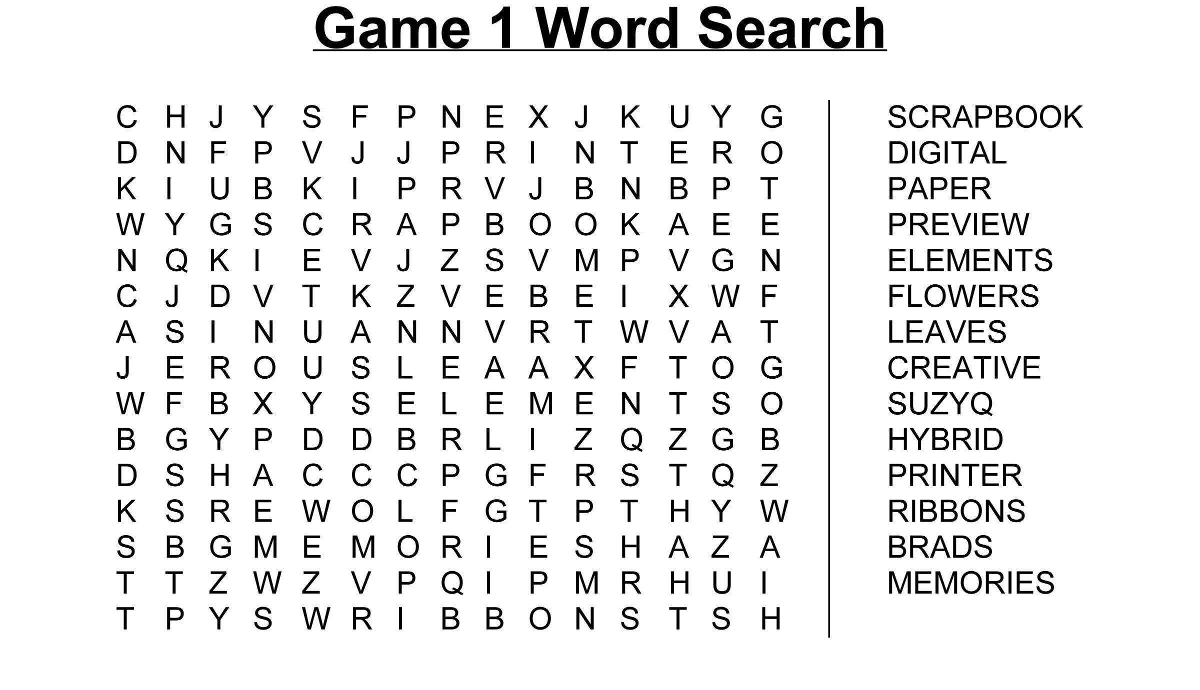 Free Printable Word Search Maker Free Printable Word Search Maker