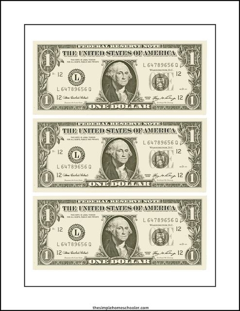 Free Realistic Printable Money Front And Back Real Size The Simple