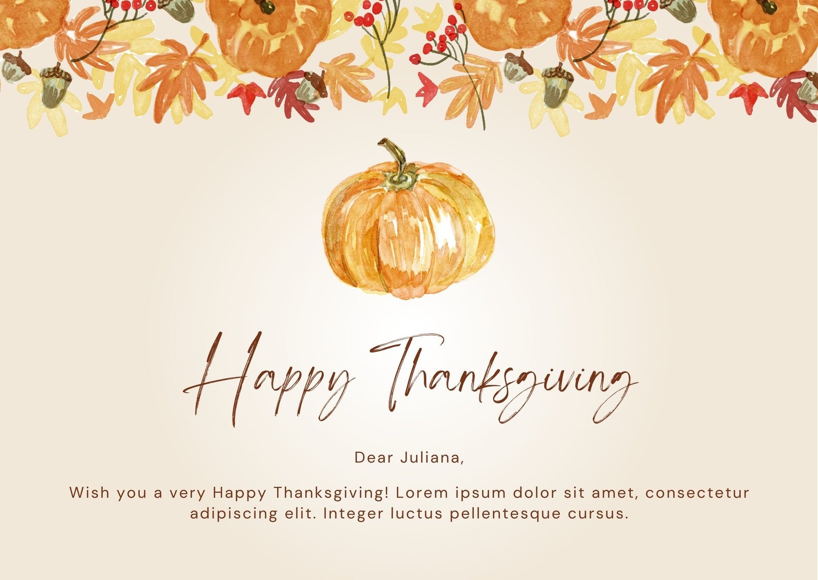 Thanksgiving Templates Free Printable