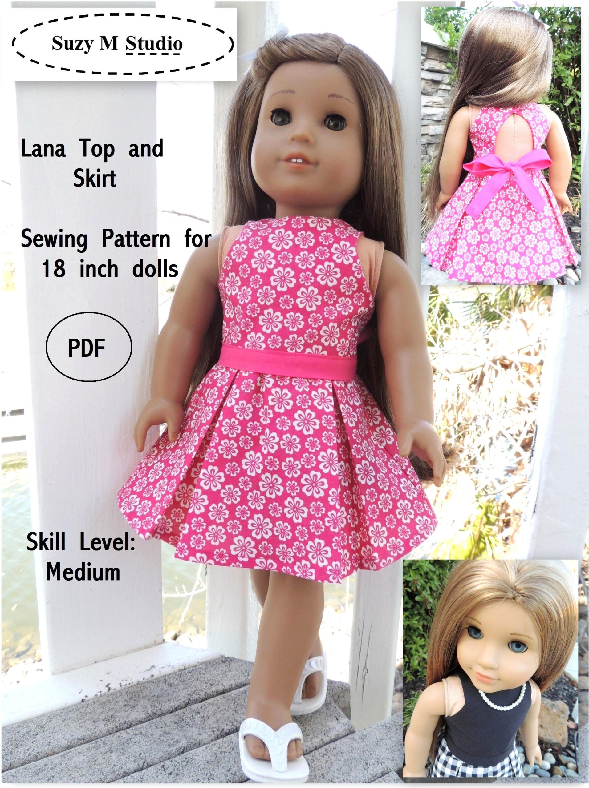 Free Tutorial PDF SuzyMStudio American Girl Doll Clothes Patterns Free Tutorial PDF SuzyMStudio American Girl Doll Clothes Patterns