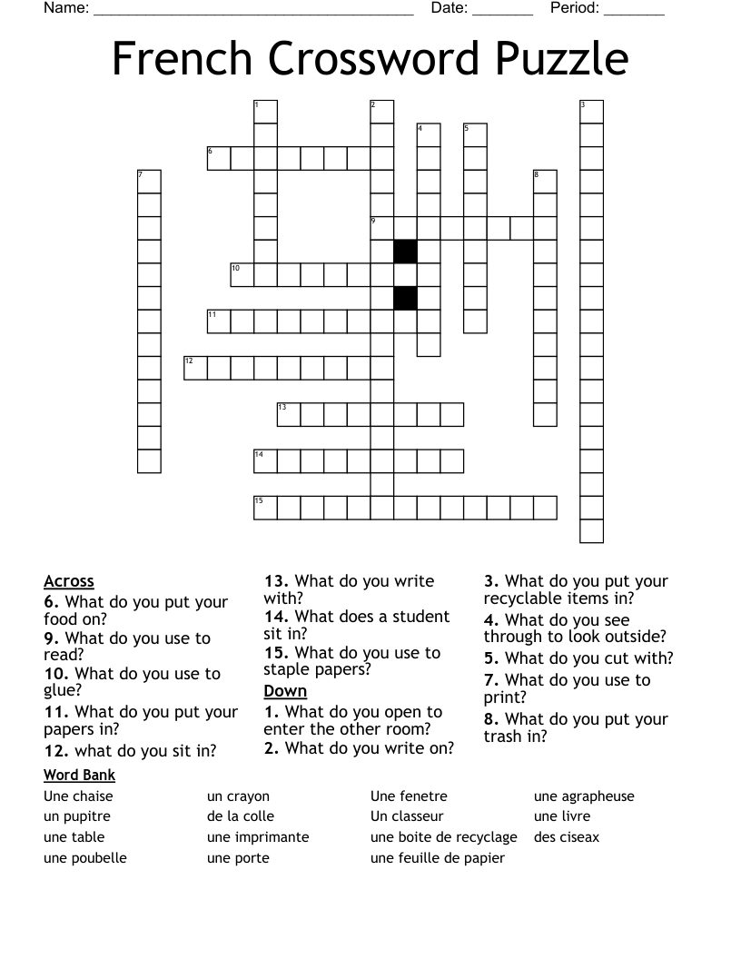 French Classroom Objects Crossword Puzzle Wordmint Vrogue co French Classroom Objects Crossword Puzzle Wordmint Vrogue co