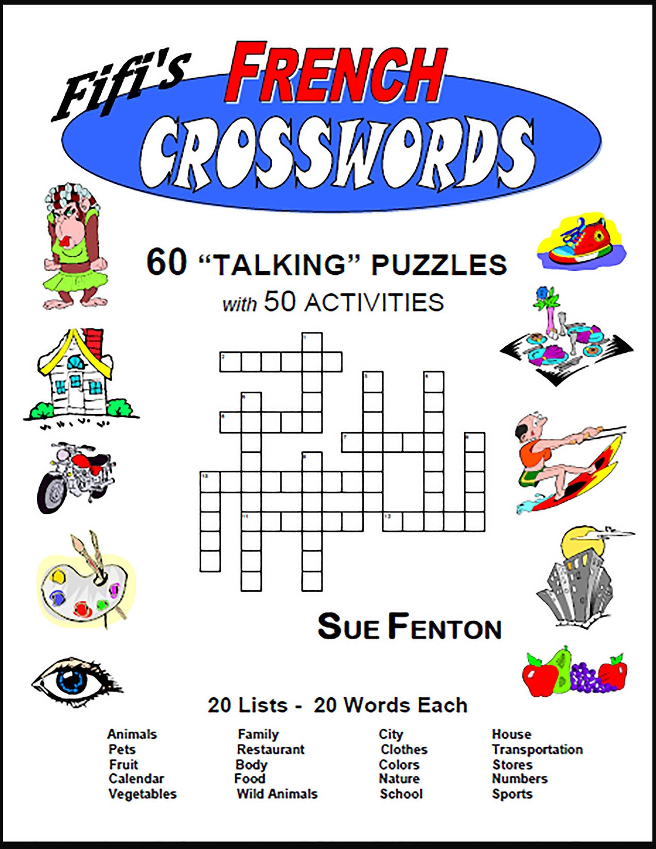 FRENCH CROSSWORDS Creative Talking Crossword Puzzles MFP 123 9 95  FRENCH CROSSWORDS Creative Talking Crossword Puzzles MFP 123 9 95