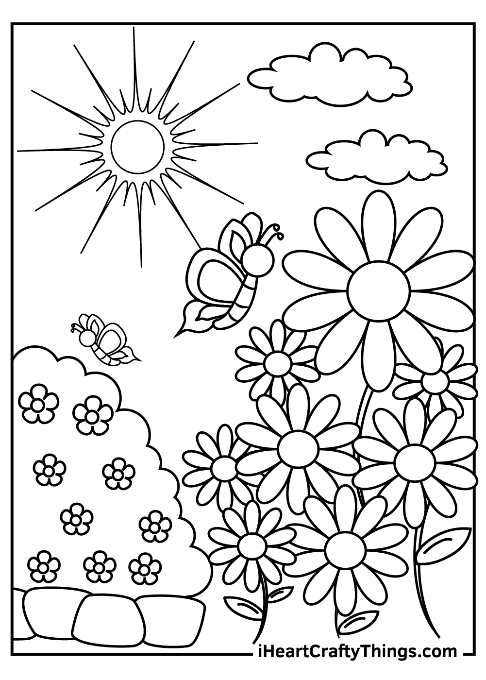 Free Printable Coloring Pages Gardens Free Printable Coloring Pages Gardens