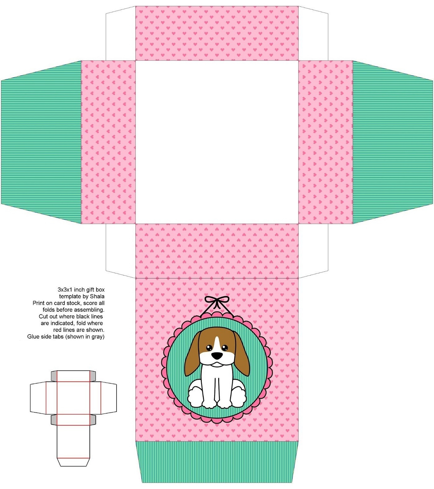 Free Printable Box Patterns