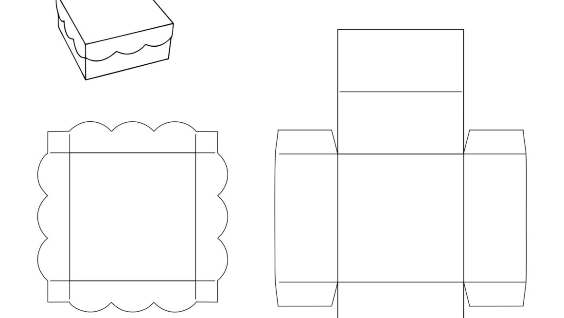 Gift Box With Lid Template 10 Free PDF Printables Printablee