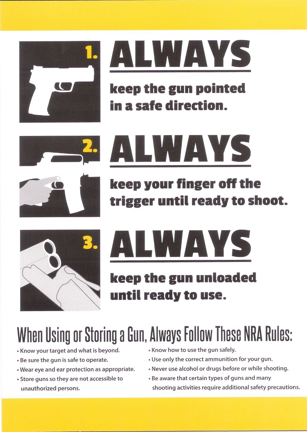 Childrens Free Printable Worksheets On Gun Safety