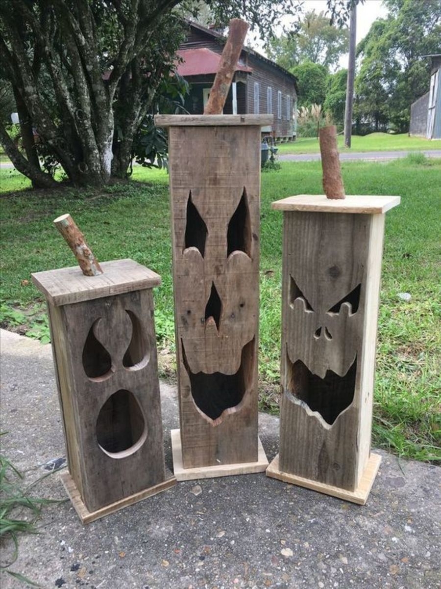 Printable Halloween Wood Patterns