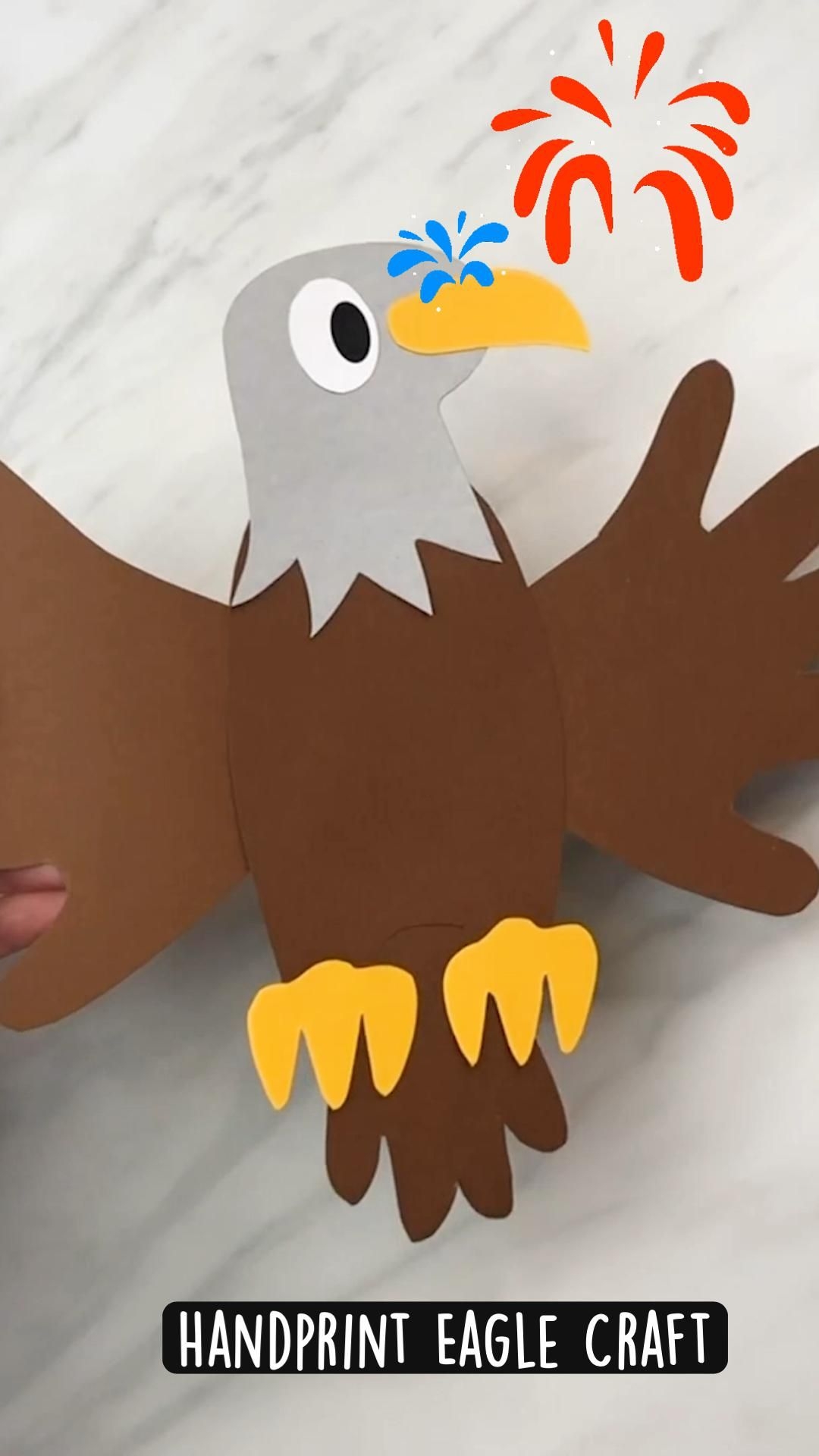 Free Printable Bald Eagle Craft Template Free Printable Bald Eagle Craft Template