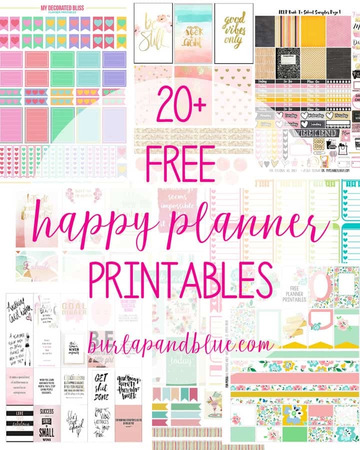 Happy Planner Classic Free Printables Happy Planner Classic Free Printables
