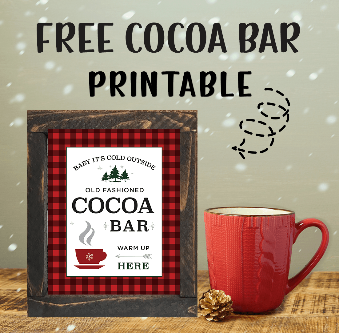 Hot Chocolate Bar Free Printables Hot Chocolate Bar Free Printables
