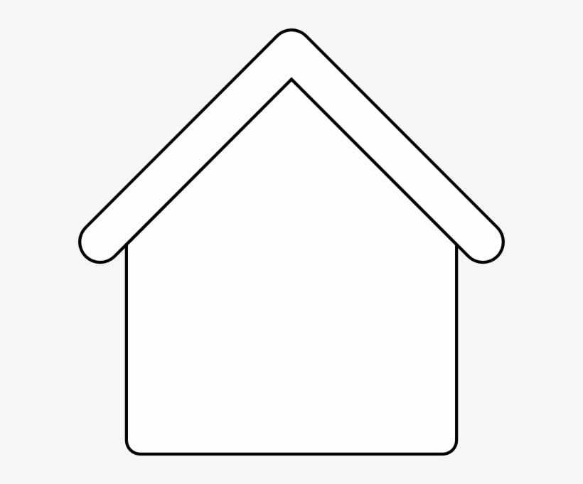 Printable Simple House Template