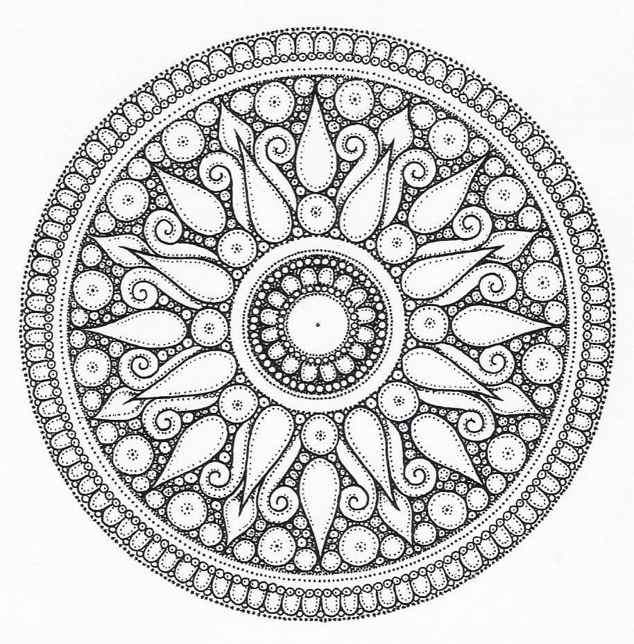 Intricate Design Coloring Pages Coloring Home Intricate Design Coloring Pages Coloring Home