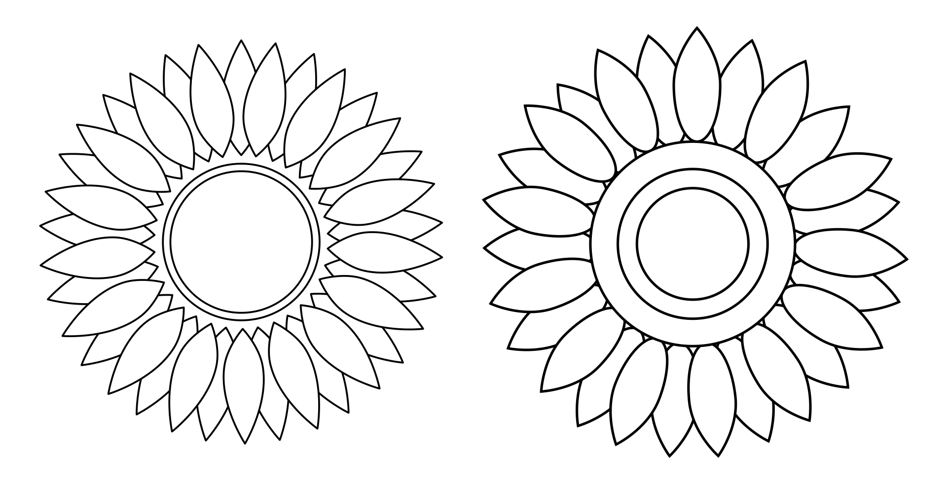Large Flower Stencils 10 Free PDF Printables Printablee